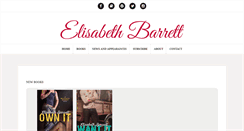Desktop Screenshot of elisabethbarrett.com