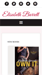 Mobile Screenshot of elisabethbarrett.com